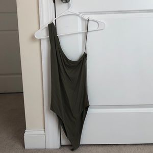 Olive Green Body Suit